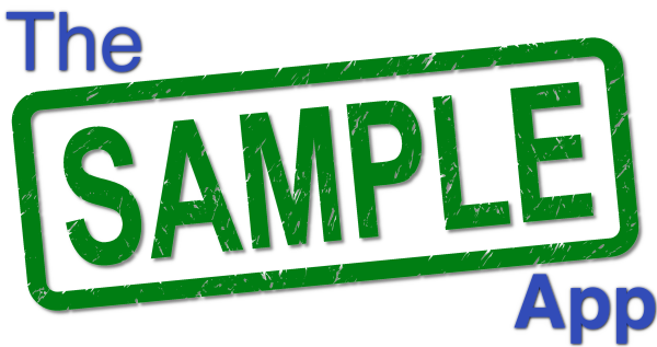 The Sample App Logo